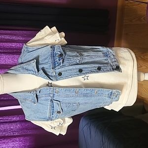 Vintage denim vest,  sz M, Sunbelt